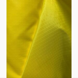 Lightweight Ripstop Nylon Fabric 62" W x 6-1/2 Yards Yellow